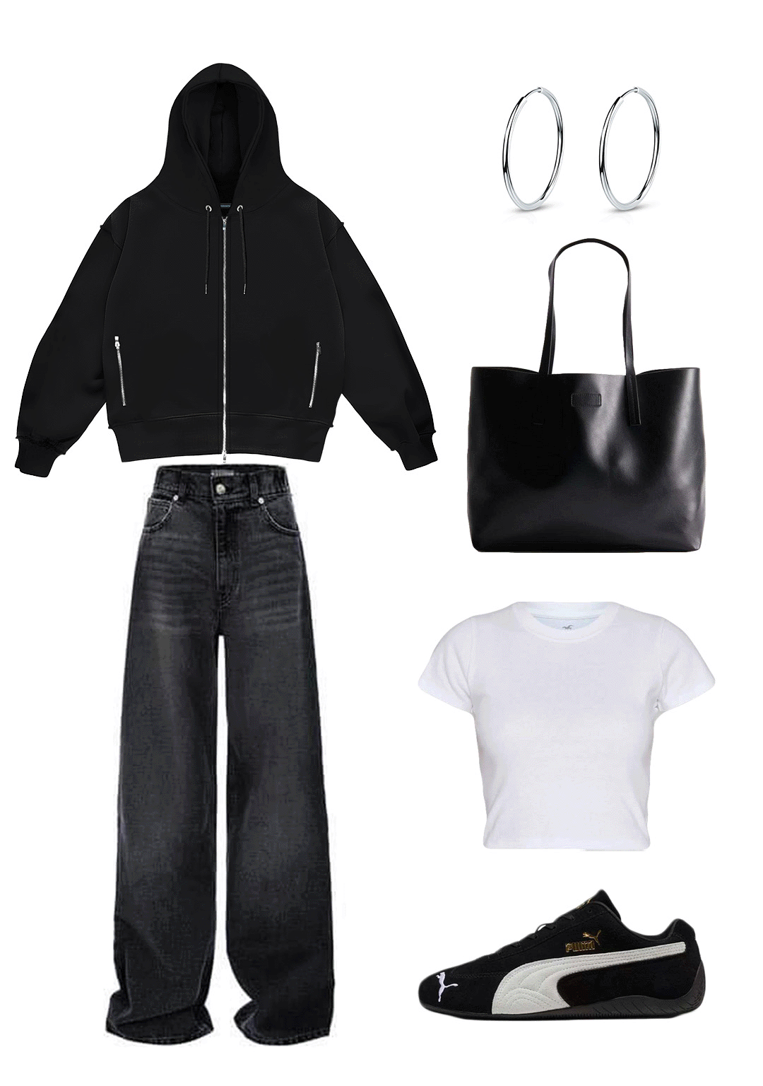 Przykładowe stylizacje Streetwear z użyciem bluzy RAVEN TIDE