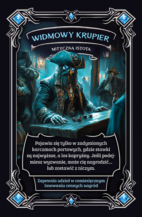 Widmowy Krupier - karta kolekcjonerska z uniwersum Archipelagu | Highwave